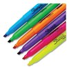 Sharpie Pocket Style Highlighters, Assorted Ink Colors, Chisel Tip, Assorted Barrel Colors, 12PK 2157490